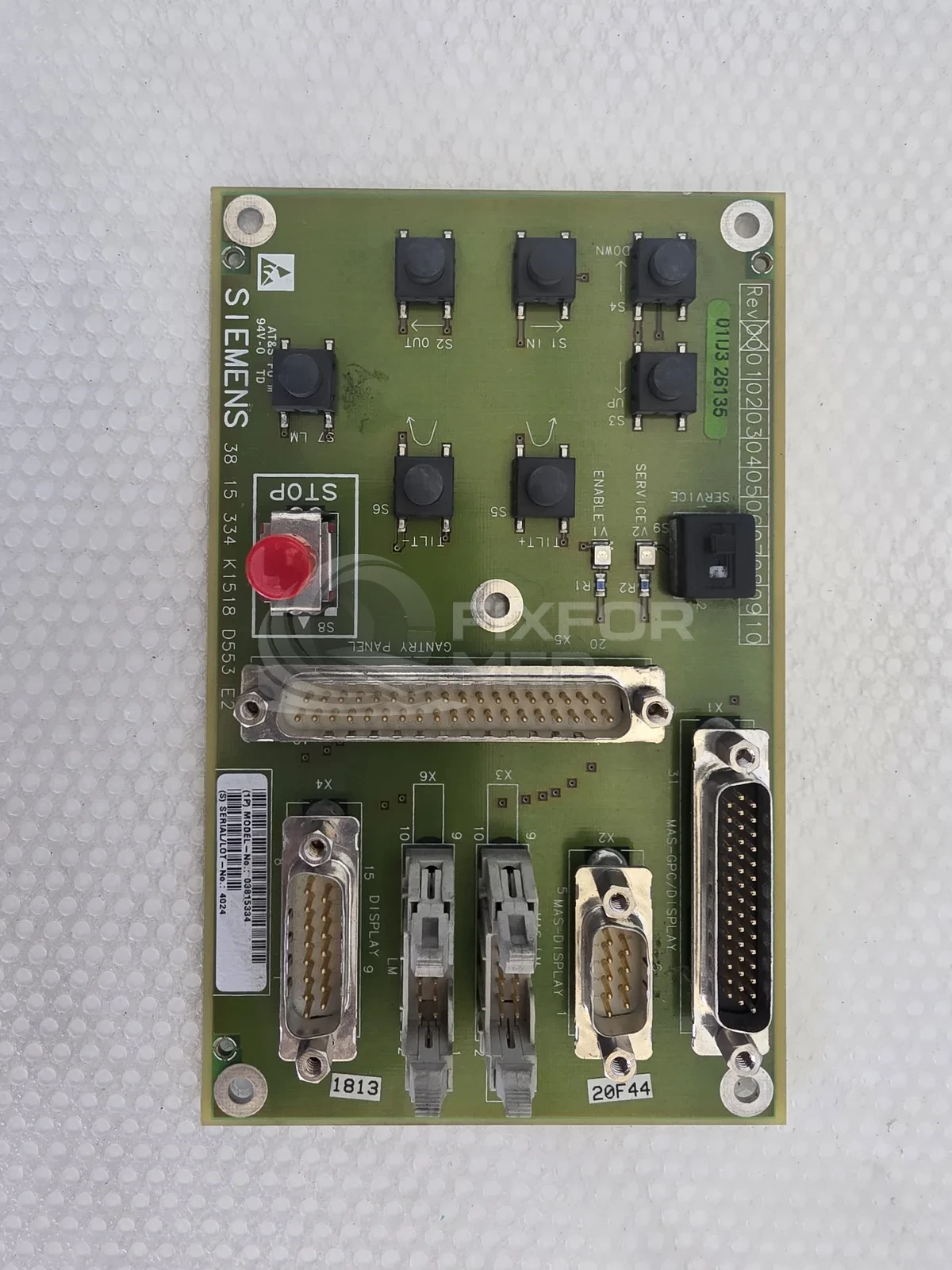 CONNECT BOARD D553 - PN 03815334