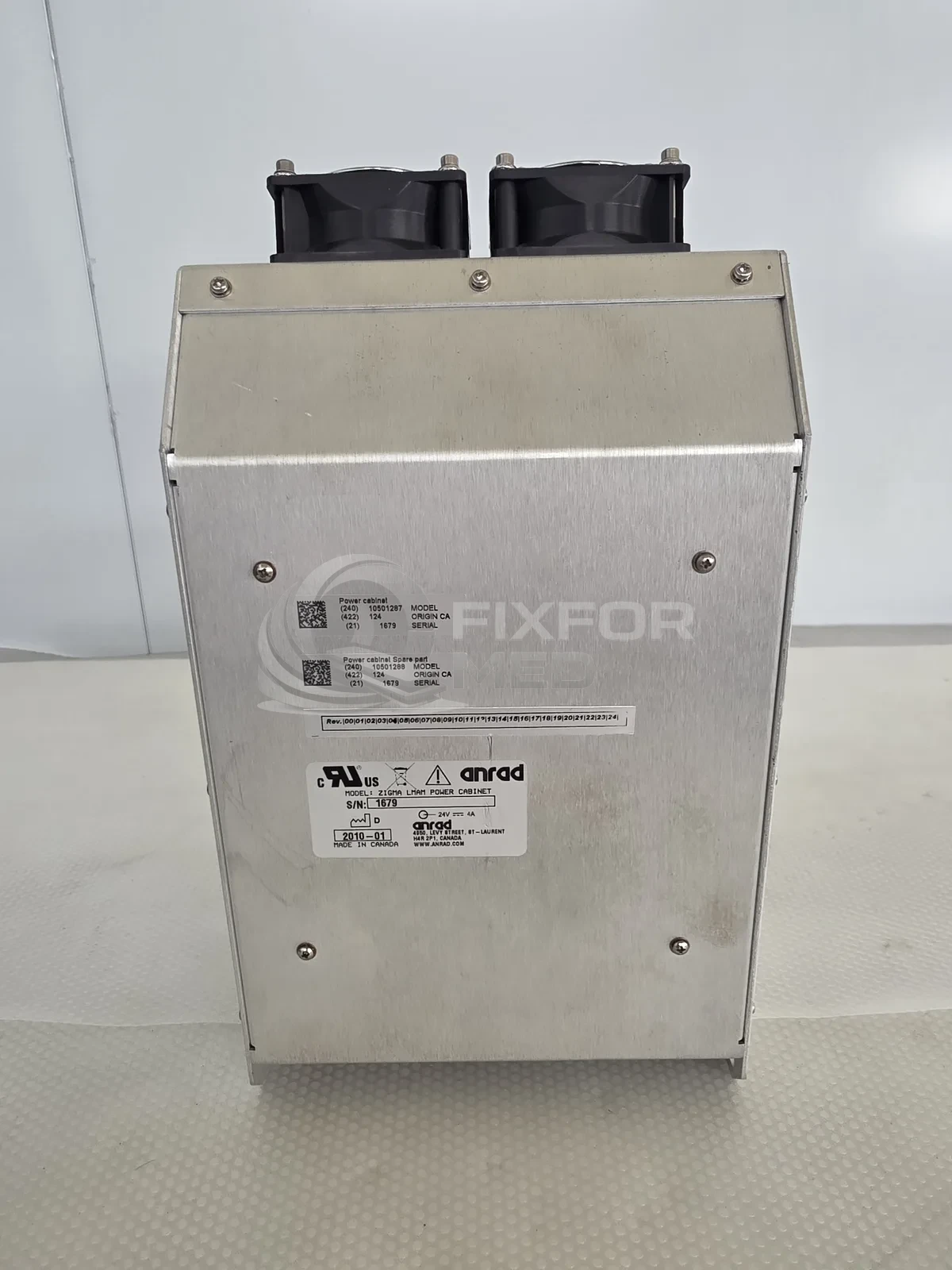 Zigma LMAM Power Cabinet - PN 10501288