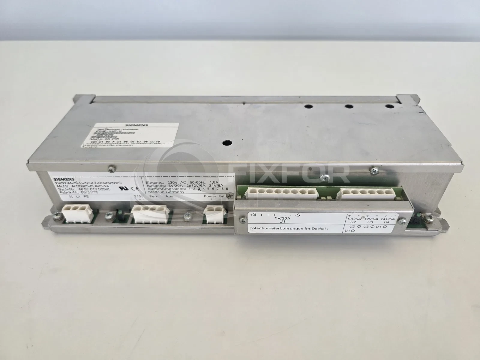 Power Supply Multi-Output - PN 4682613B3305/4FD6303-0LA03-1A
